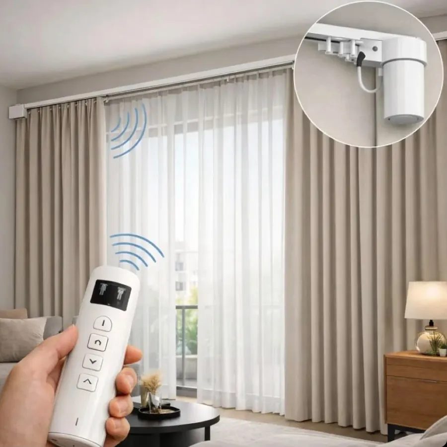 Sistema de motorización para persianas y cortinas